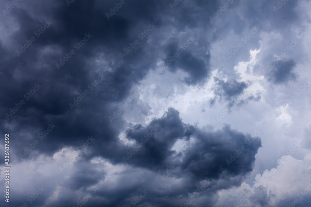 Italy, Gray storm cloudscape Italy, Gray storm cloudscape