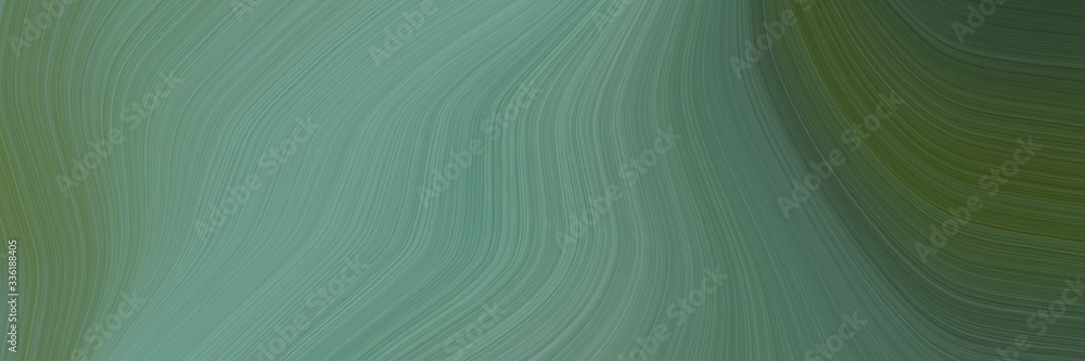 elegant decorative header design with dim gray, slate gray and dark slate gray colors. fluid curved flowing waves and curves
