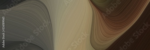 elegant decorative header with old mauve, gray gray and very dark pink colors. fluid curved flowing waves and curves