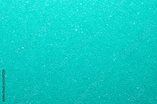 background sponge for cleaning blue foam close up