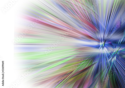 color burst abstract background