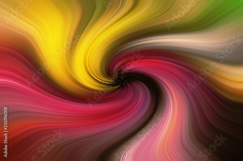 Multi-color twirl background based on photo