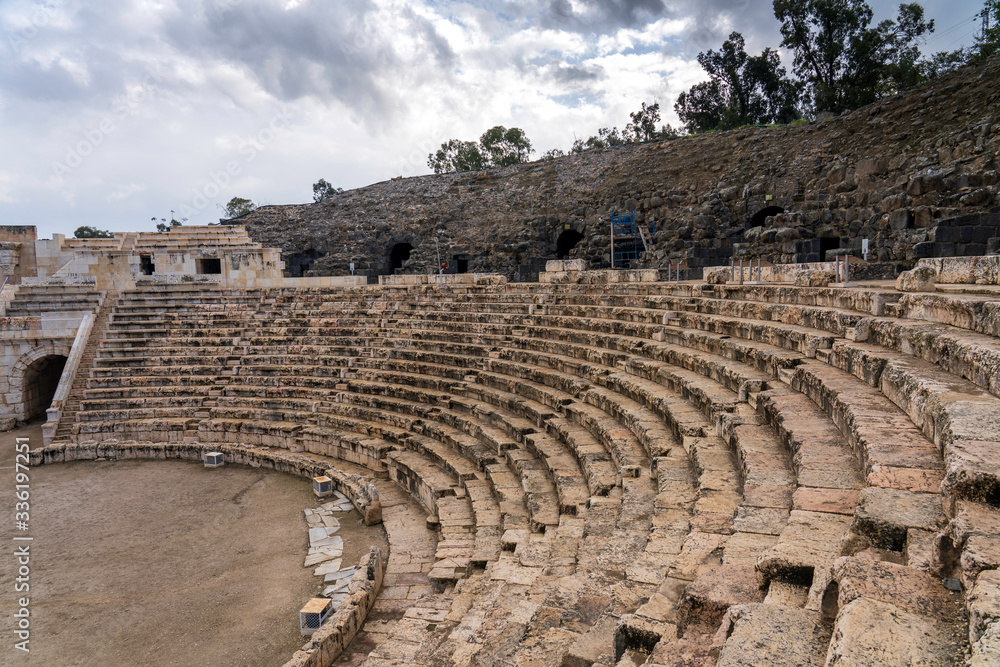 Roman Amphitheater , Stone, Theater 