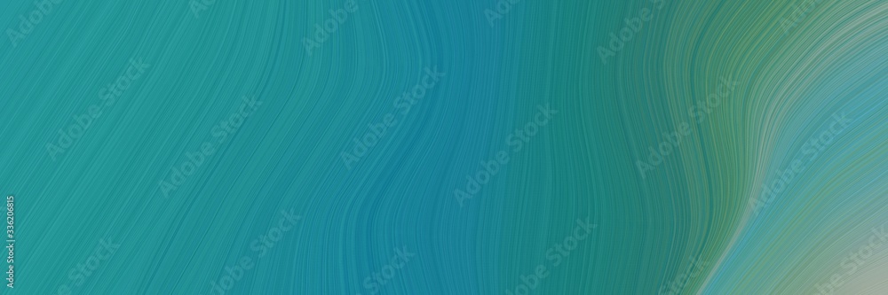 elegant artistic horizontal header with teal blue, dark cyan and light slate gray colors. fluid curved lines with dynamic flowing waves and curves elegant artistic horizontal header with teal blue, dark cyan and light slate gray colors. fluid curved lines with dynamic flowing waves and curves