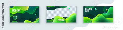 Liquid abstract Background for web, banner design. Fluid Vector shaped Abstract geometric background. Modern Graphic Template Banner for social media stories and post.