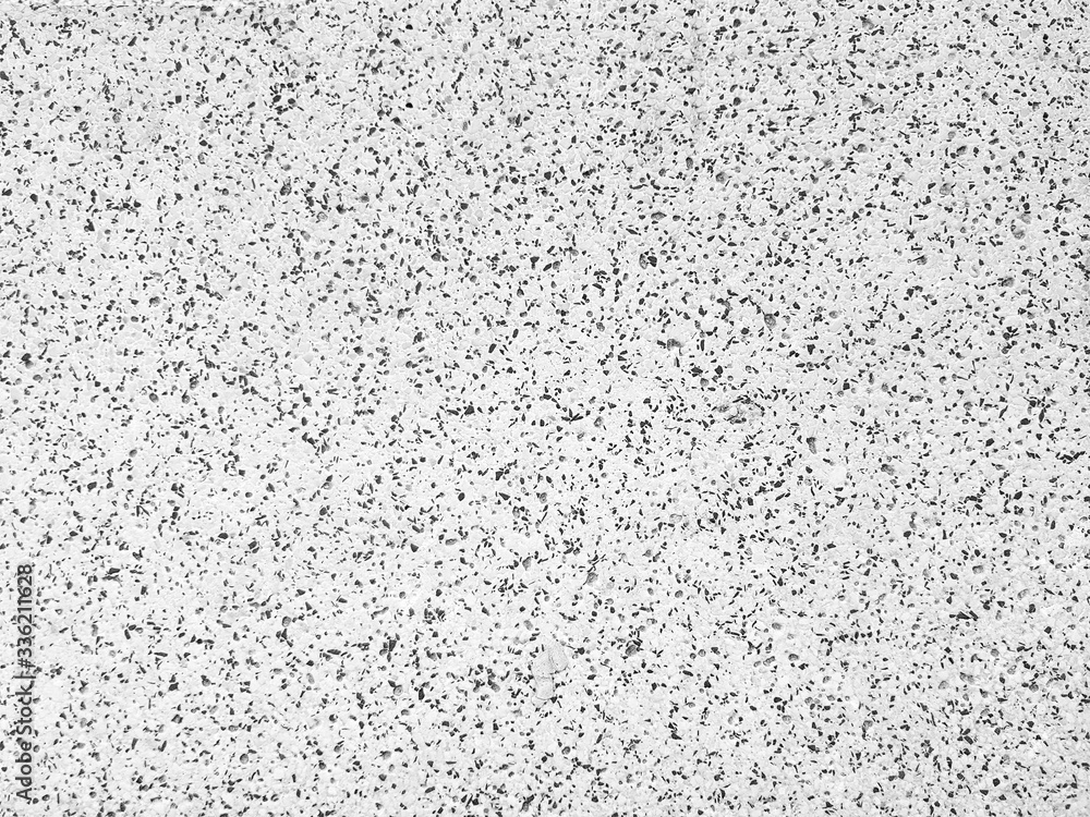 Fototapeta premium Grain dots white wall background texture