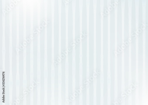 White striped background with gray vertical stripes. Vector pattern