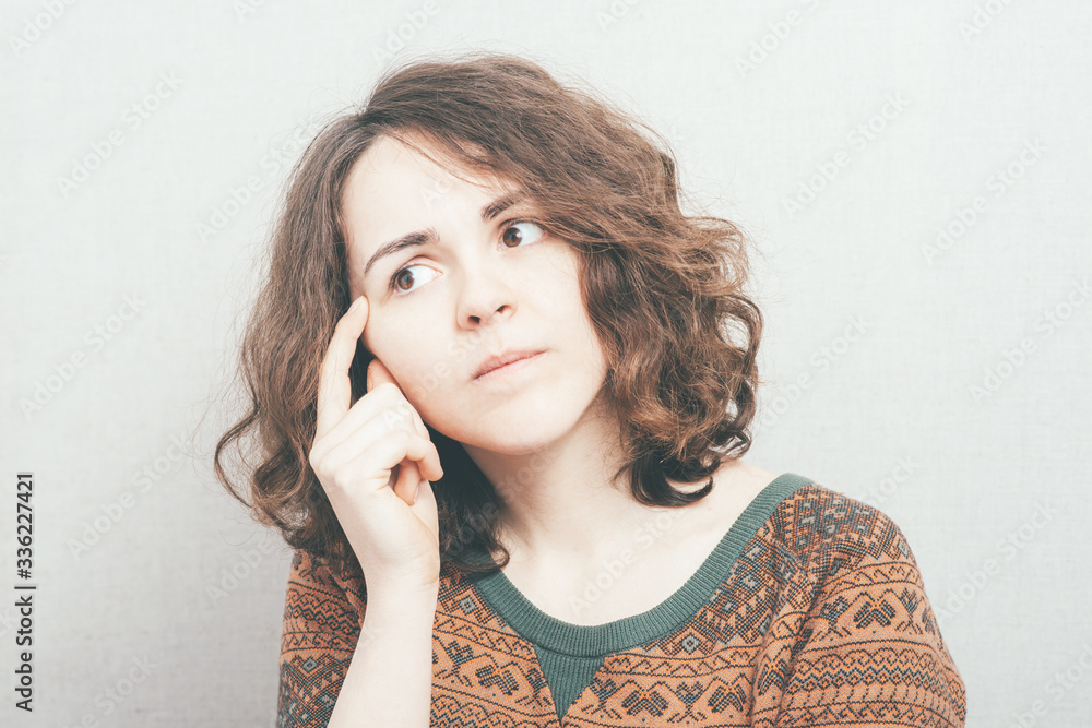 girl thinking