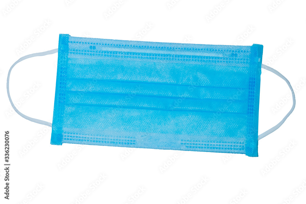 Blue mask White background In order to protect against cattle virus Blue mask White background In order to protect against cattle virus