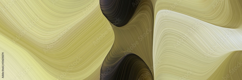 modern futuristic banner with waves. abstract waves design with dark khaki, tan and very dark green color modern futuristic banner with waves. abstract waves design with dark khaki, tan and very dark green color