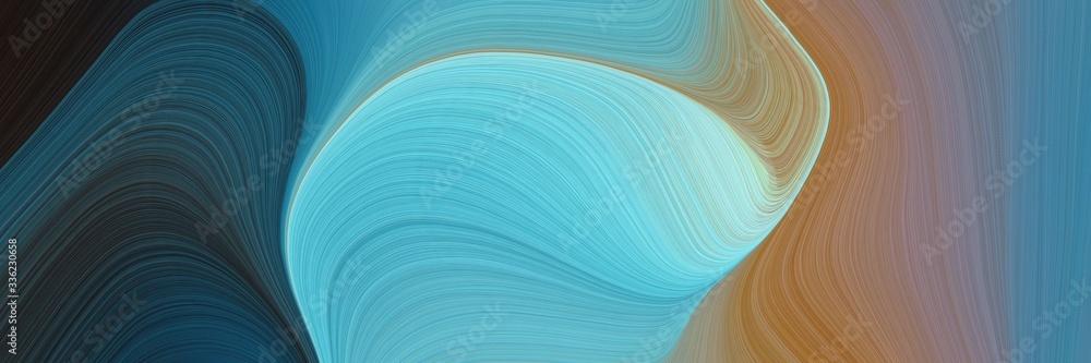 modern landscape orientation graphic with waves. modern curvy waves background design with blue chill, very dark blue and sky blue color modern landscape orientation graphic with waves. modern curvy waves background design with blue chill, very dark blue and sky blue color