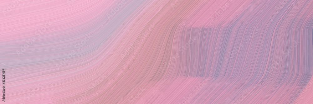 modern creative banner with pastel violet, pastel purple and light slate gray color. modern waves background design