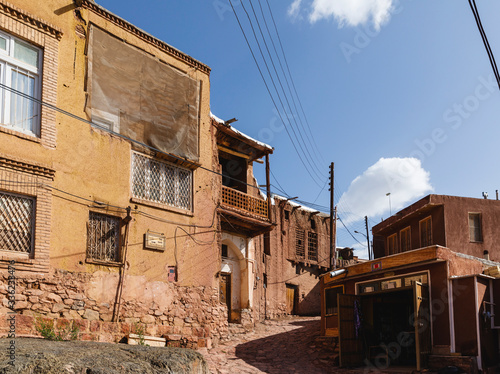 Pathway in the Historical Village of Abyaneh photo