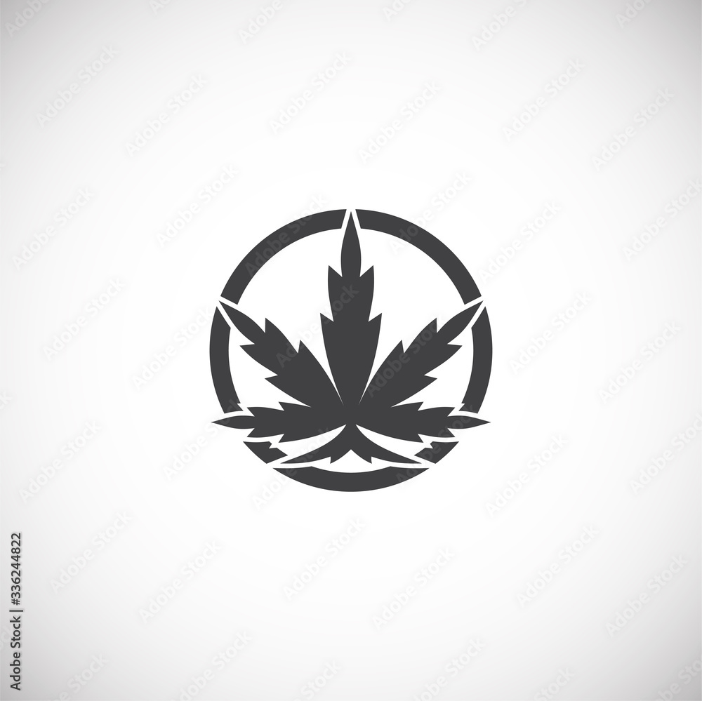 Drugs related icon on background for graphic and web design. Creative illustration concept symbol for web or mobile app