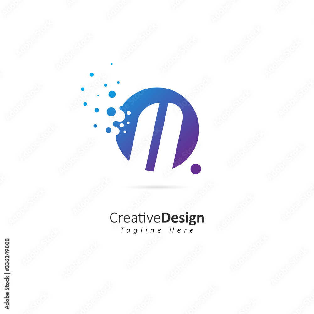 Dots Letter A Logo. A Letter Design Vector with Dots. Dots Letter A Logo. A Letter Design Vector with Dots.