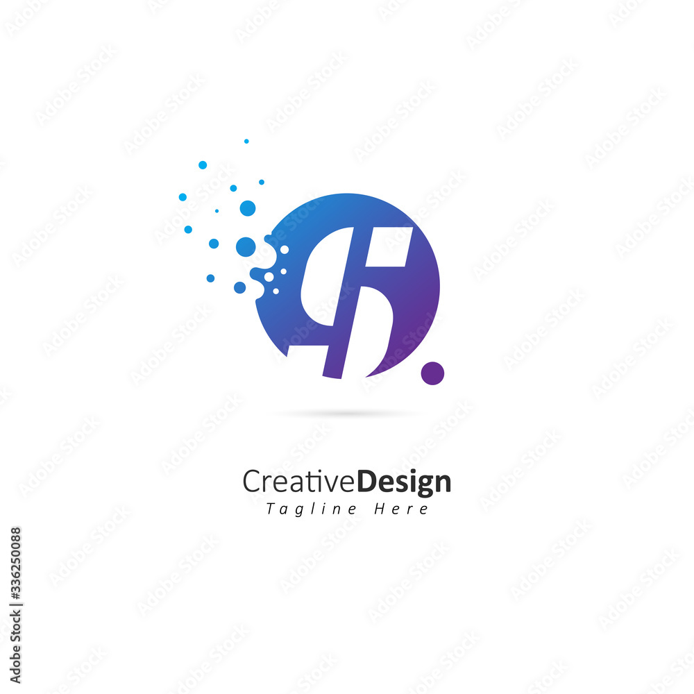 Dots Letter S Logo. S Letter Design Vector with Dots. Dots Letter S Logo. S Letter Design Vector with Dots.