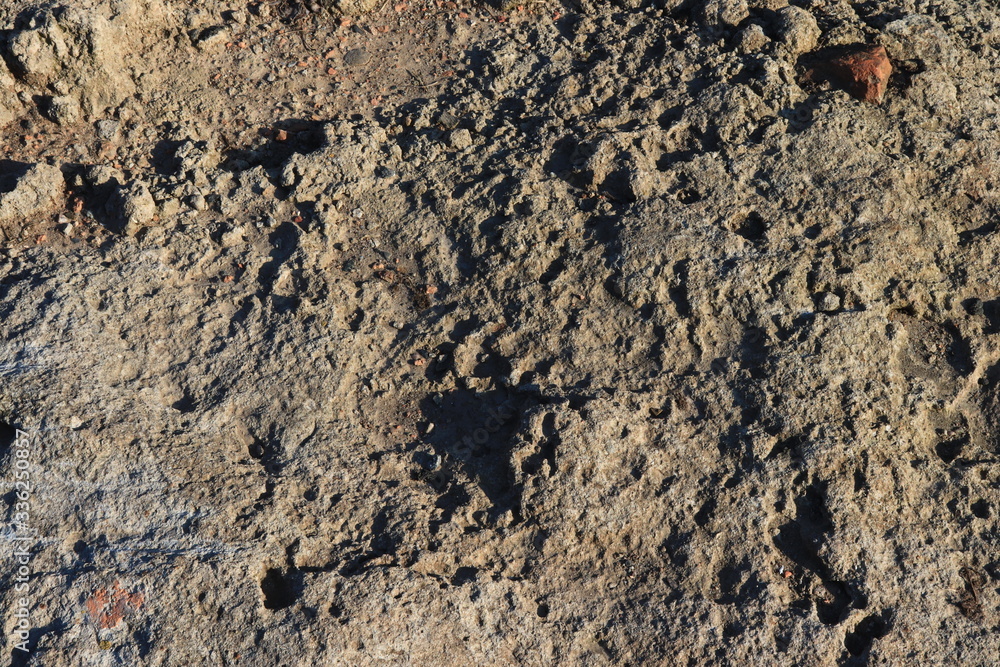 Texture of old gray concrete wall for background. Gray concrete wall as background