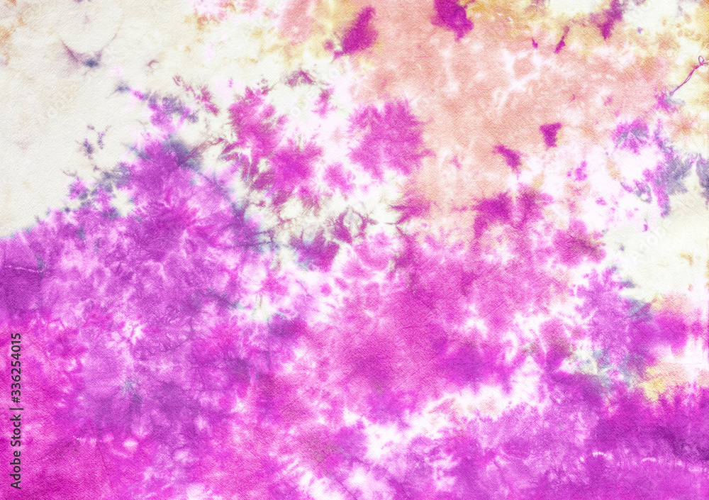 tie dye pattern hand dyed on cotton fabric abstract texture background. tie dye pattern hand dyed on cotton fabric abstract texture background.
