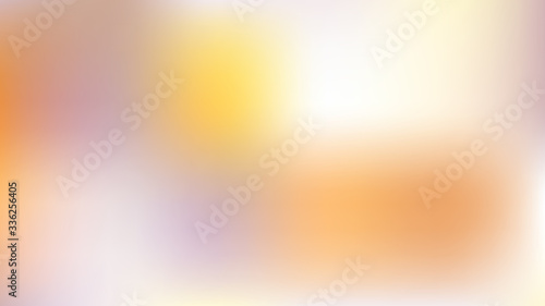 Tender Light Blue, Orange Color Gradient Overlay Mesh Vector Background. Digital Dreamy Magic Sky, Sea Pearlescent Wallpaper. Defocused Purple, Gold Sky Sunset, Sunrise Vibrant Flicker Hologram Teal.