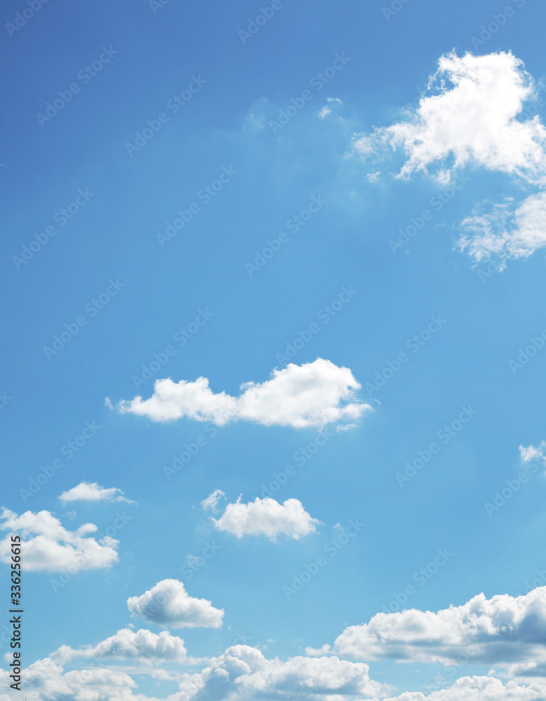 Obraz premium blue sky with clouds