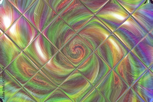 Abstract pattern background. Graphic modern art. Fractal artwork. Creative decoration for printed products. Design elements. Digital fantasy painting. Trendy desktop wallpaper. Fashion poster template