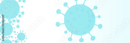 BACKGROUND CORONAVIRUS AZUL