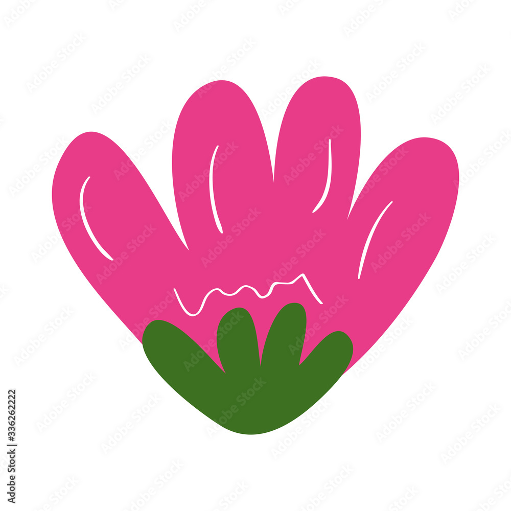 flower design, natural floral nature plant ornament garden decoration and botany theme Vector illustration flower design, natural floral nature plant ornament garden decoration and botany theme Vector illustration
