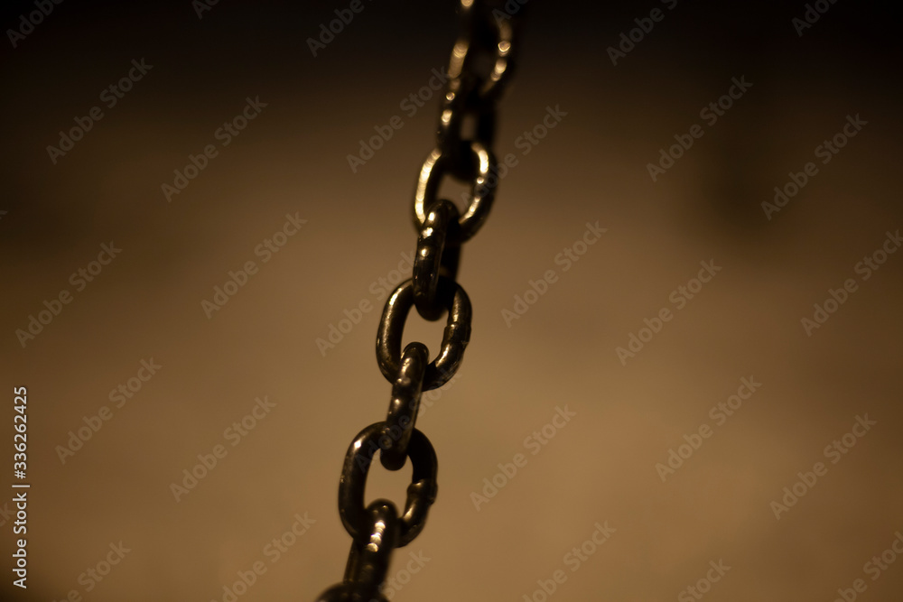 Simple metal chain background. Simple metal chain background.