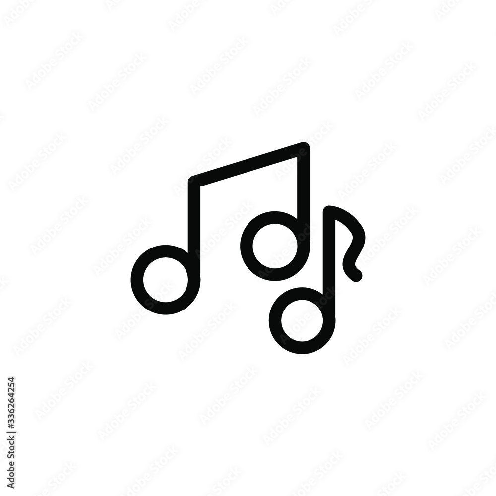 Music icon template Music icon template