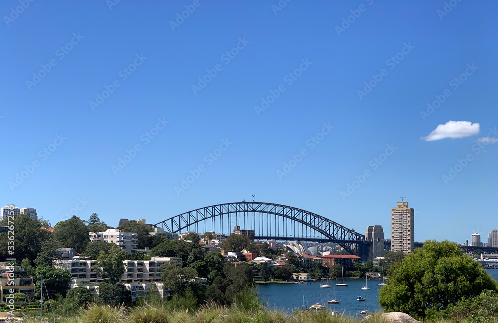 The Harbour Bridge at Sydney 