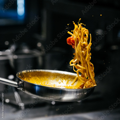 Canvas-taulu Italian pasta recipe