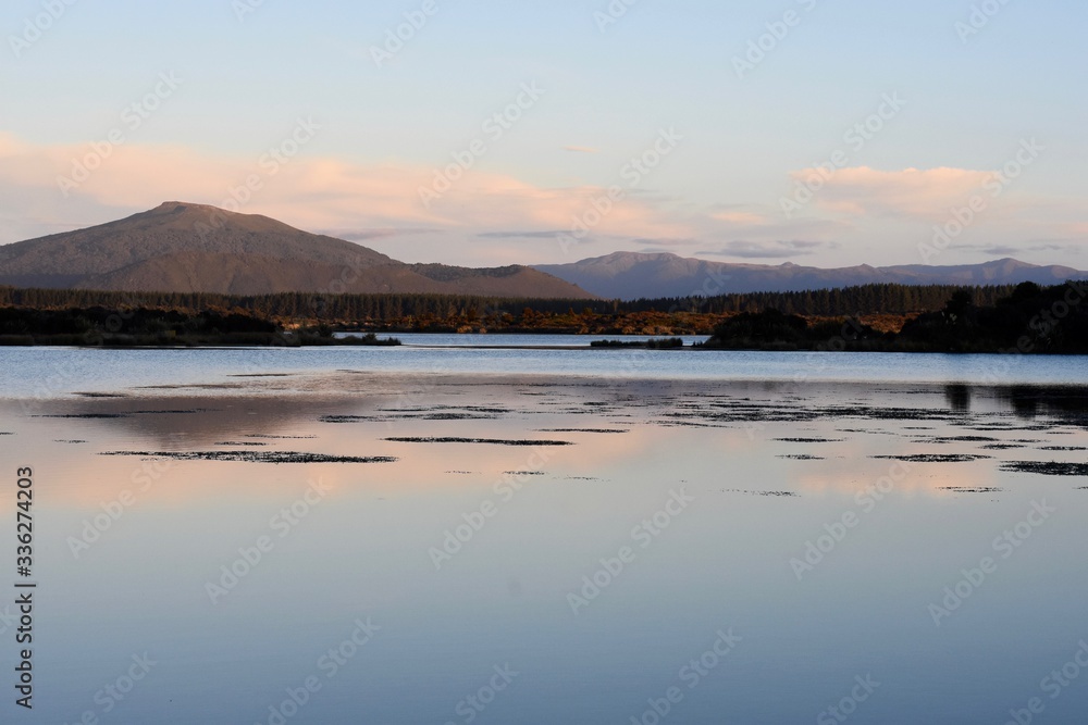 lake and mountain lake and mountain