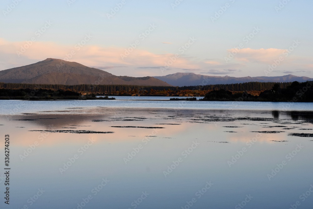 lake and mountain 