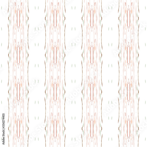 Ikat, Tie Dye. Batik, Hand Drawn Seamless 