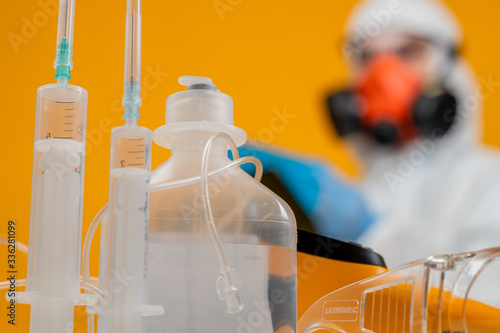 Epidemiology. Syringes and ...