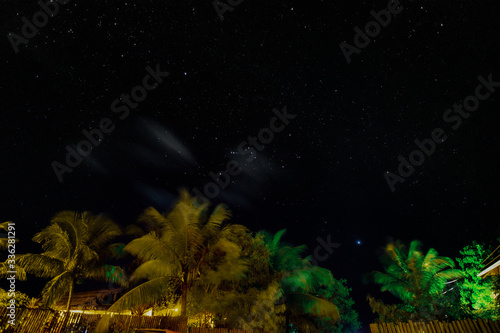 Starry night on noronha