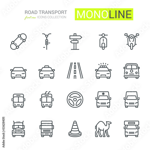 Road Transport Icons