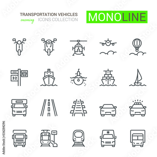 Transportation Icons set, part III
