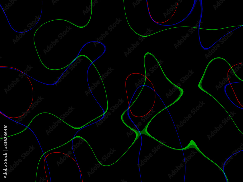 Abstract background with colorful lines Abstract background with colorful lines