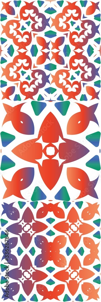 Antique talavera tiles patchworks.