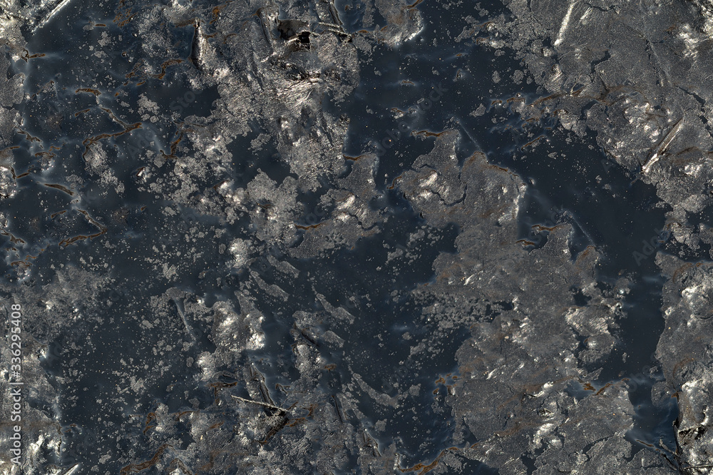 Black oil pollution, seamless texture. Black oil pollution, seamless texture.