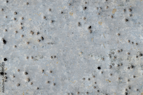 Metal after shotgun, seamless texture.