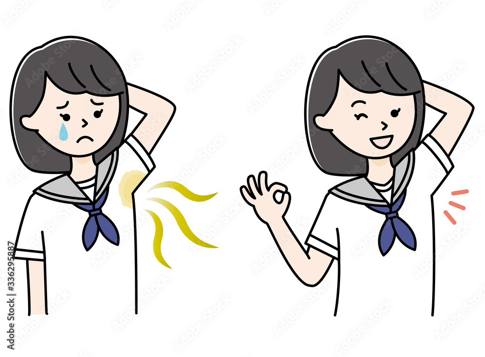 Girls set worried about aside, high school students, junior high school students, uniforms Girls set worried about aside, high school students, junior high school students, uniforms