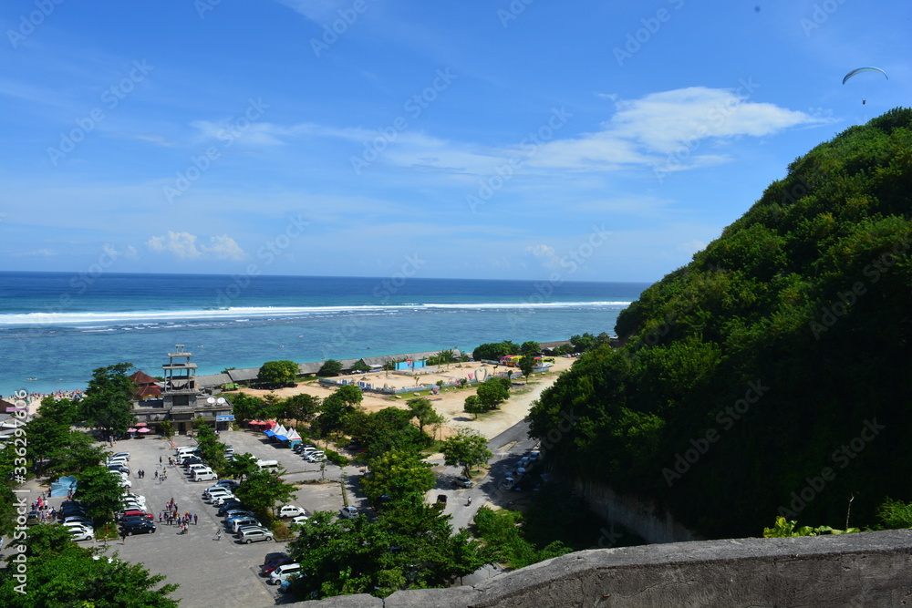 view of the sea from the bali