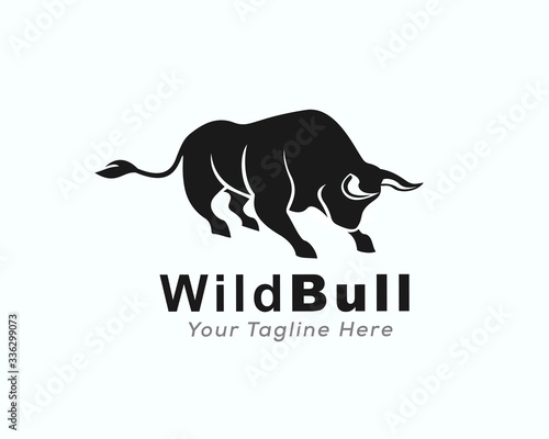 Wild bull logo design inspiration