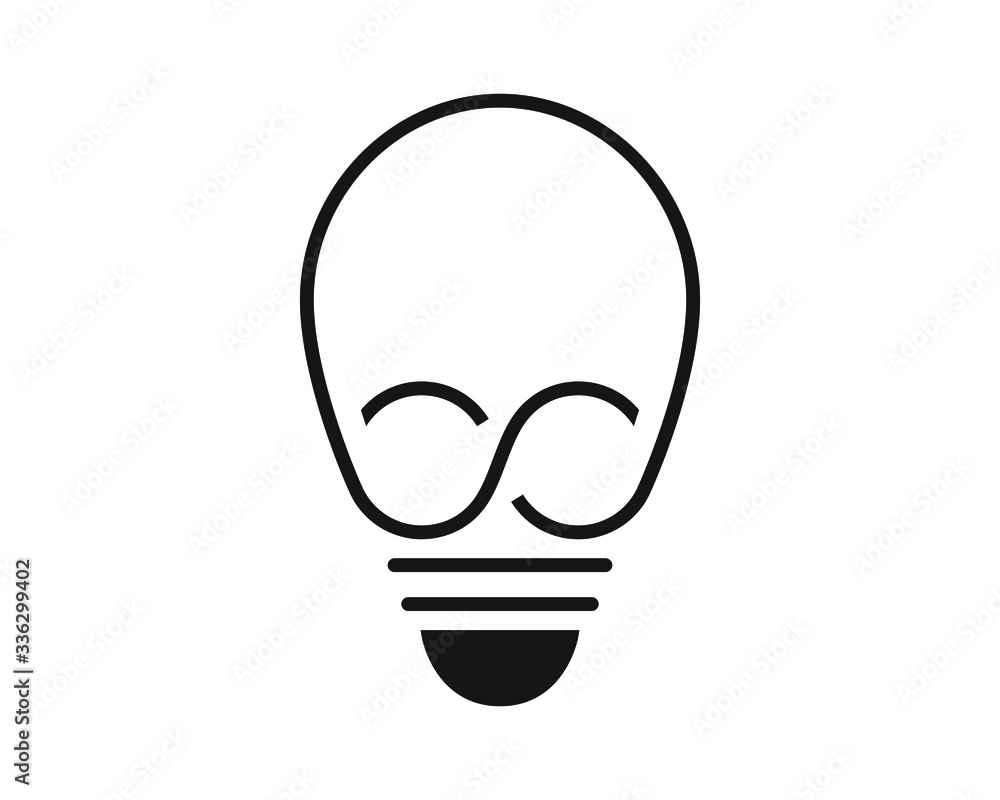 Fototapeta premium Unlimited Idea Logo