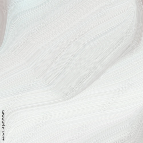 elegant dynamic square graphic. contemporary waves illustration with lavender, silver and pastel gray color
