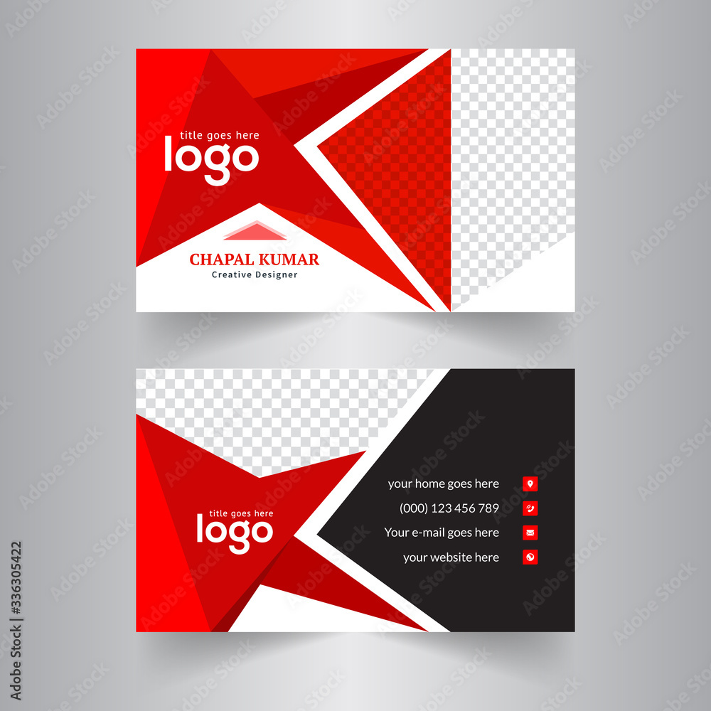Corporate Business card Template Design Corporate Business card Template Design