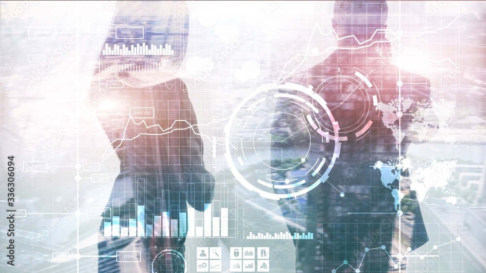 Business intelligence BI Key performance indicator KPI Analysis dashboard transparent blurred background. Business intelligence BI Key performance indicator KPI Analysis dashboard transparent blurred background.