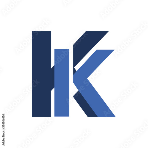 K business logo design
